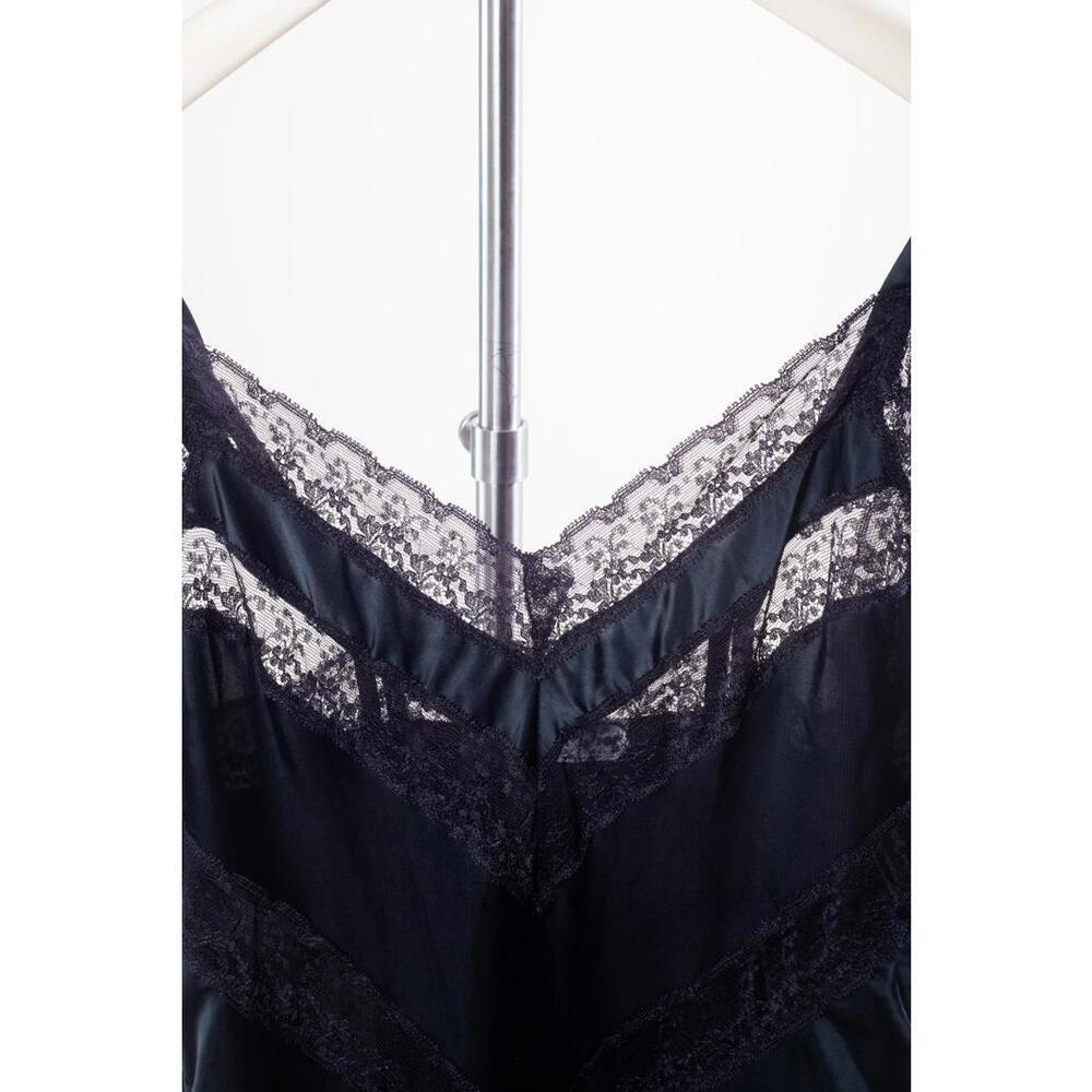 Dior Vintage Satin & Lace Slip Dress - Picture 2 of 5